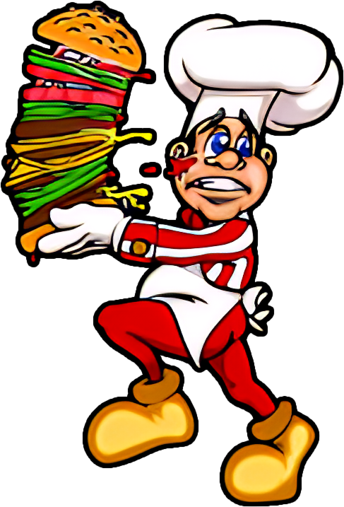 Burger Time chef